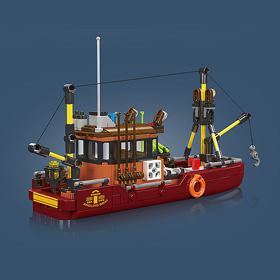 ��� ����� ����� ���� Mould King 10135 Fishing Boat