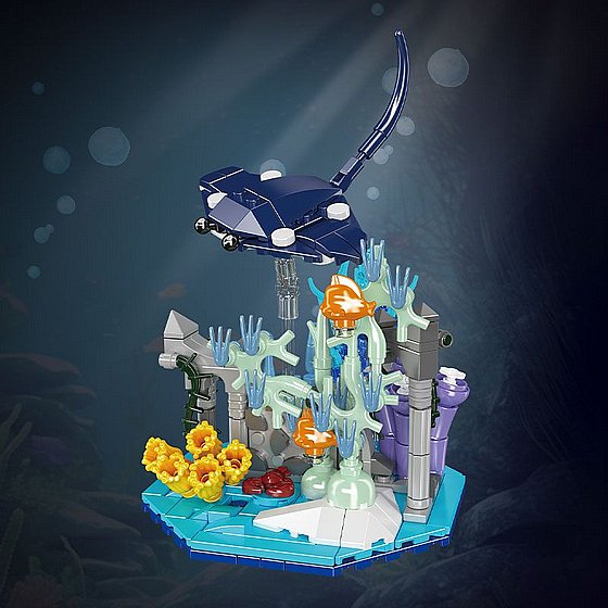 ��� ����� ���� �� MOULD KING 10173 Manta Ray