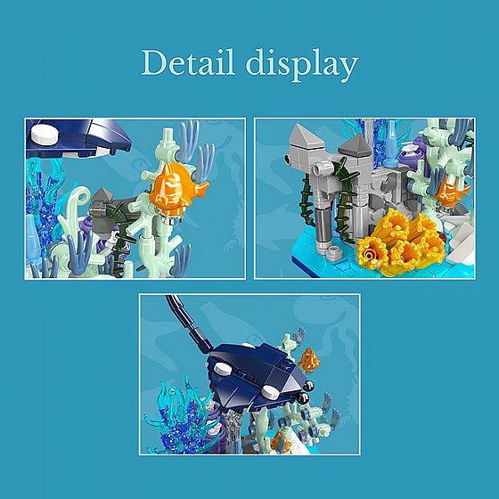 ��� ����� ���� �� MOULD KING 10173 Manta Ray