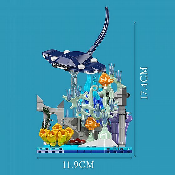 ��� ����� ���� �� MOULD KING 10173 Manta Ray