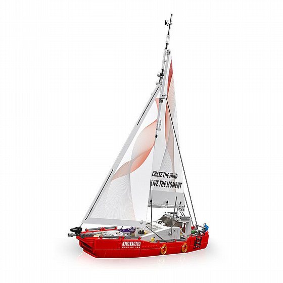 ��� ����� ����� ���� Mould King 10190 Modern Sailboat II