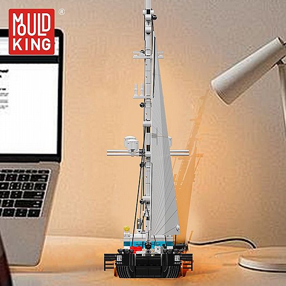 ��� ����� ����� ���� Mould King 10194 Modern Sailboat