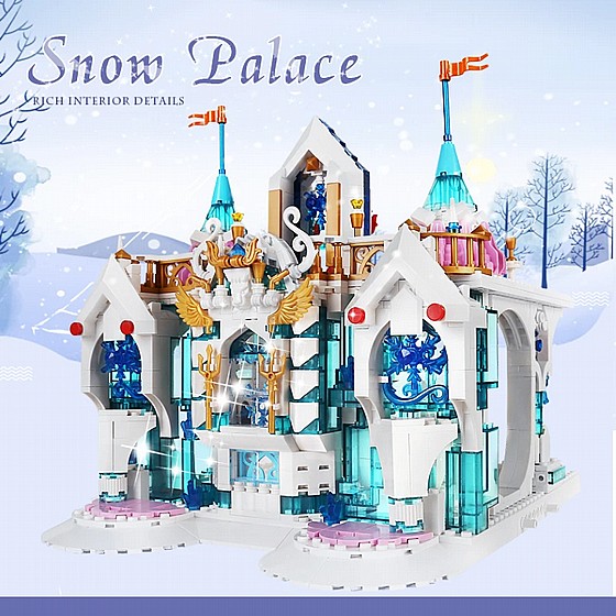��� ����� MOULD KING 11008 Snow Palace 