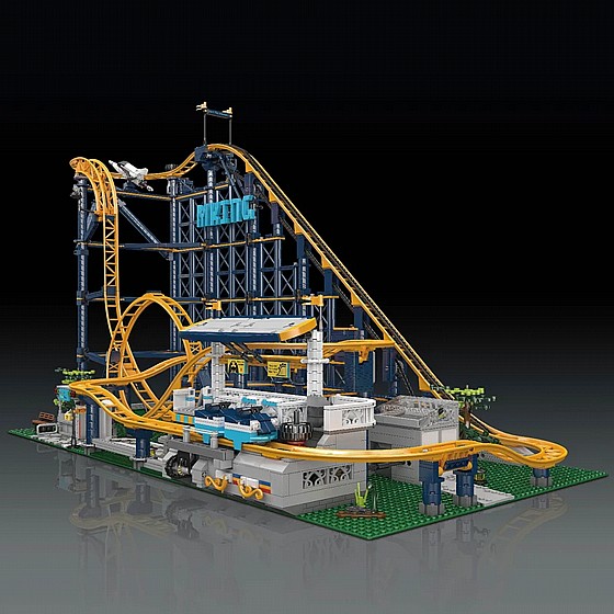 ��� ����� Mould king 11012 Roller Coaster