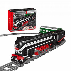 דגם הרכבה Mould King 12005 SL7 Asia Express Train דגם הרכבה Mould King 12005 SL7 Asia Express Train