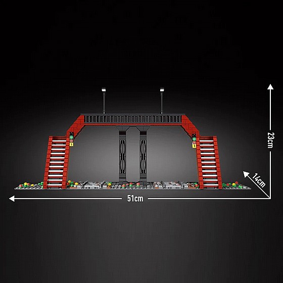 ��� ����� MOULDKING 12008 World Railway Railroad Crossing