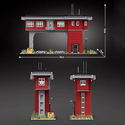 ��� ����� MOULDKING 12009 Train signal station