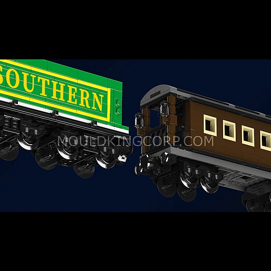 ��� ����� Mould King 12024 4-4-0 Steam Locomotive