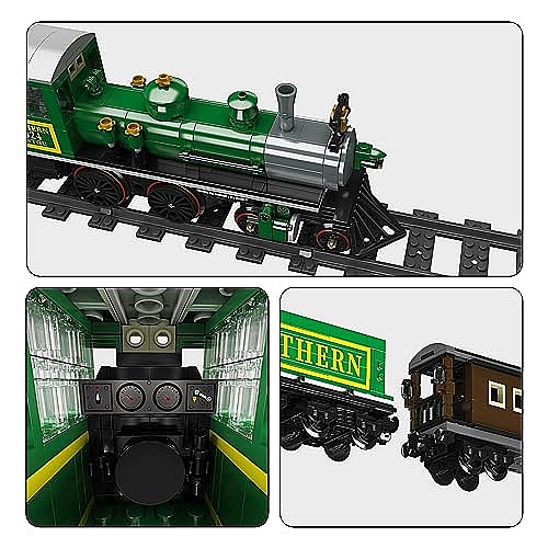 ��� ����� Mould King 12024 4-4-0 Steam Locomotive