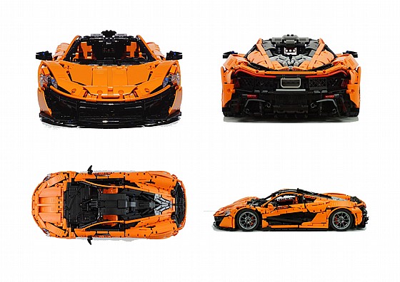 ��� ����� MOULD KING 13090SD McLaren P1 hypercar 1:8 �����