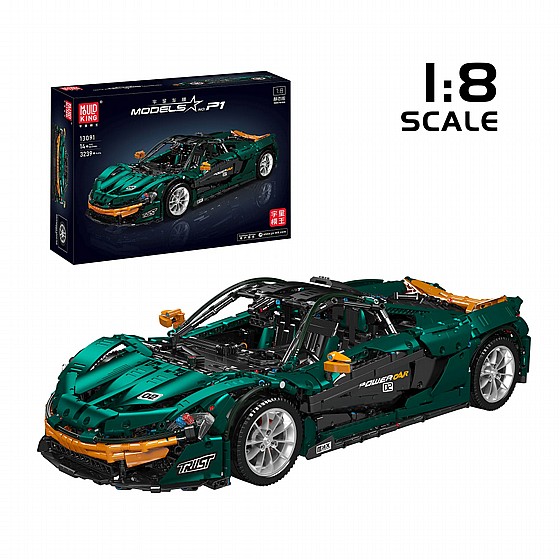 ��� ����� MOULD KING 13091 Green McLaren P1 Hypercar
