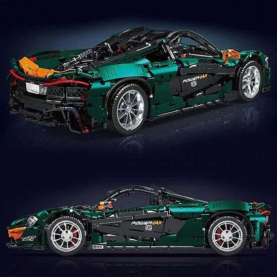 ��� ����� MOULD KING 13091 Green McLaren P1 Hypercar