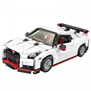 דגם ניסאן MOULD KING 13104 MOC-20518 2017 Nissan GTR NISMO R35 דגם ניסאן MOULD KING 13104 MOC-20518 2017 Nissan GTR NISMO R35