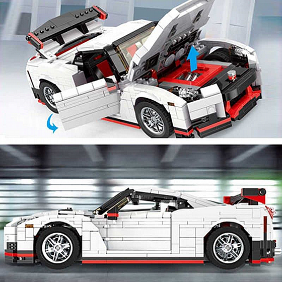 ��� ����� MOULD KING 13104 MOC-20518 2017 Nissan GTR NISMO R35