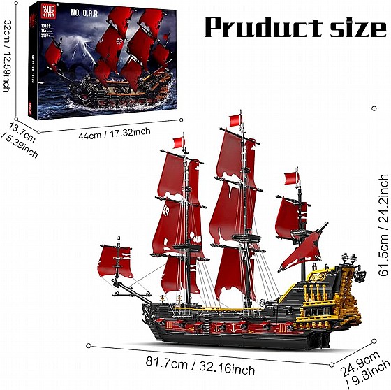 ��� ����� Mould King 13109 Queen Annas Revenge Pirate Ship