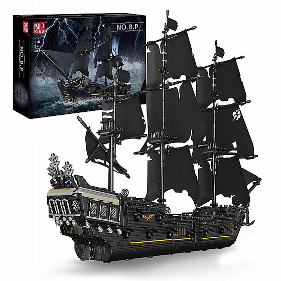 ���� ����� 2868 ����� Mould King 13111 Black Pearl
