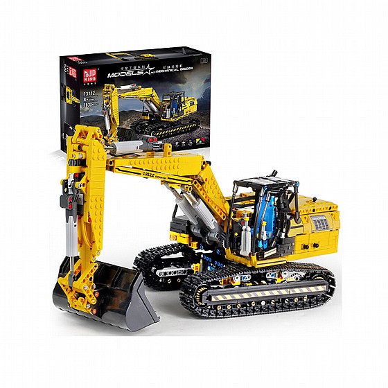 ��� ����� Mould King 13112 Mechanical Digger �� ���