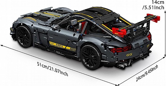��� ����� Mould King 13123 1:8 AMG GT SHADOW Sports Car �����
