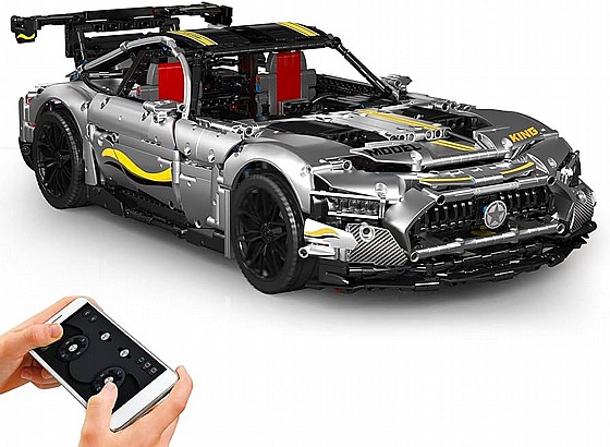 ��� ����� Mould King 13126 Black Plating Motor AMG GT R
