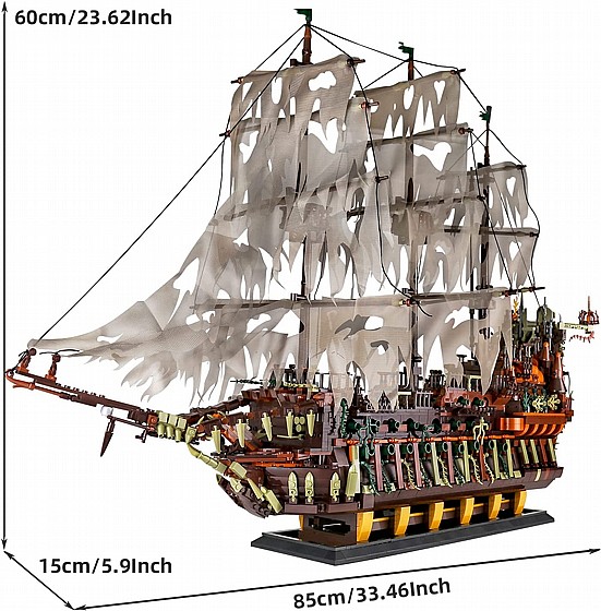 ���� ����� 3653 ����� Mould King 13138 The Flying Dutchman