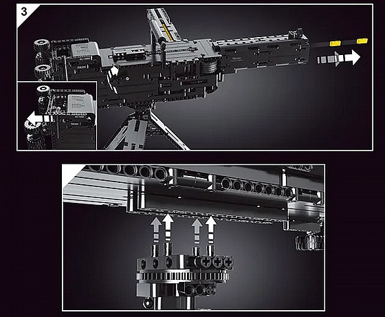 ��� ����� MOULD KING 14009 Maxim Gun