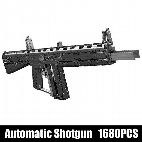 ��� ����� Mould King 14019 MPSAA-12 Automatic Shotgun