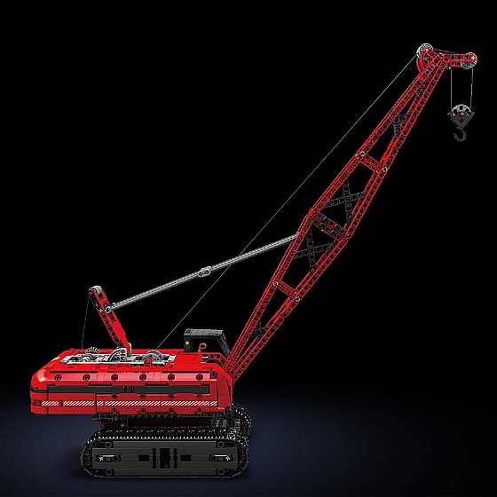 ��� ����� Mould King 15070 Crawler Crane Red