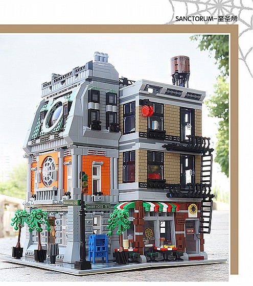 ���� ����� 3588 ����� �� ��� Mould King 16037 Sanctorum