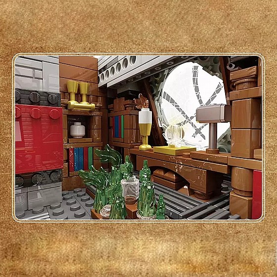 ���� ����� 3588 ����� �� ��� Mould King 16037 Sanctorum