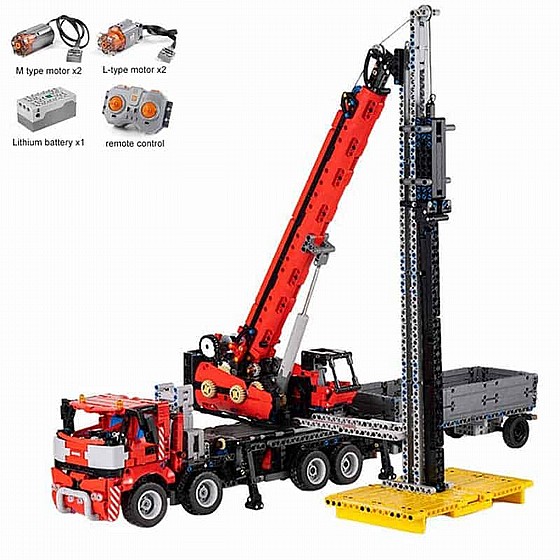 ��� ����� Mould King 17003 Remote Controlled Mobile Crane