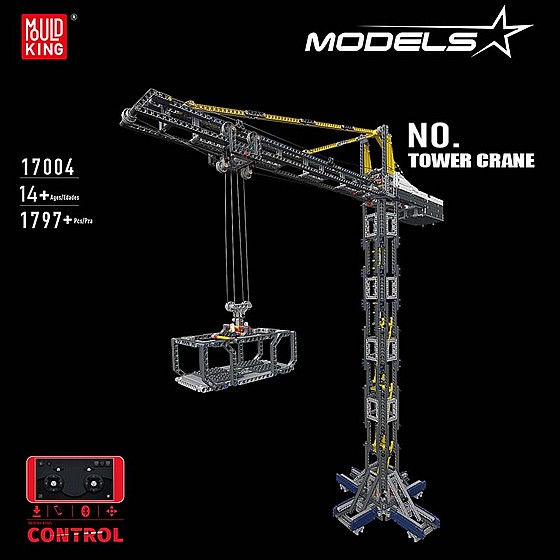 ��� ����� Mould King 17004 Tower Crane