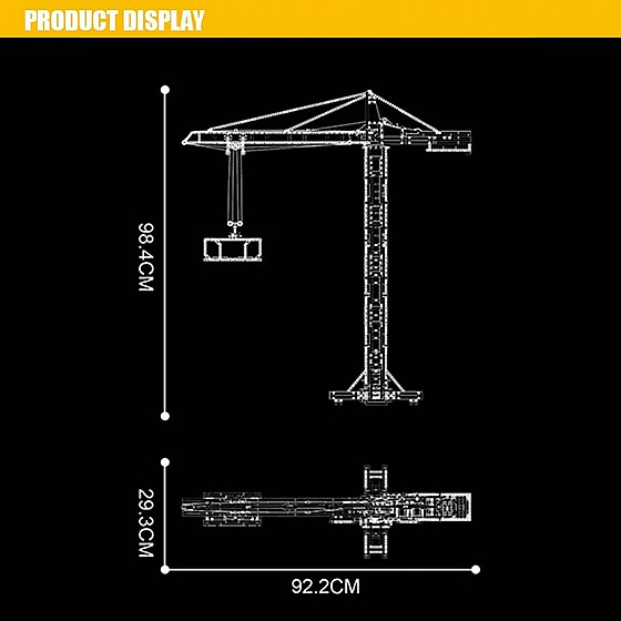 ��� ����� Mould King 17004 Tower Crane