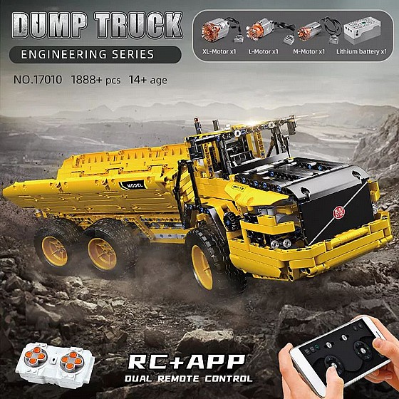 ��� ����� Mould King 17010 Dump Truck