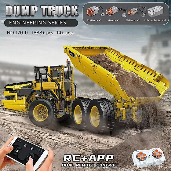 ��� ����� Mould King 17010 Dump Truck