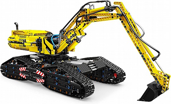 ��� ����� Mould King 17018 All Terrain Excavator