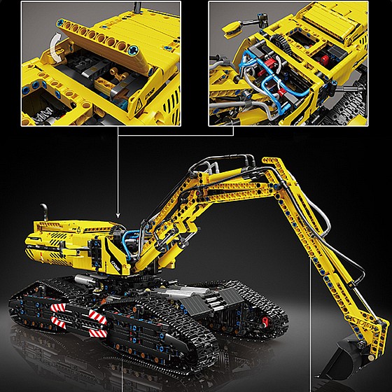 ��� ����� Mould King 17018 All Terrain Excavator