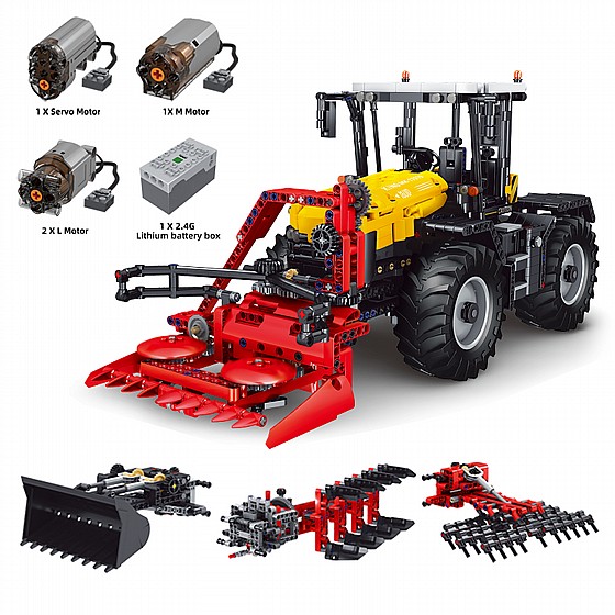 ��� ����� Mould King 17019 4in1 Tractor