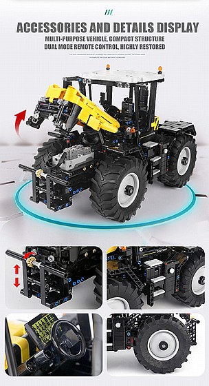��� ����� Mould King 17019 4in1 Tractor