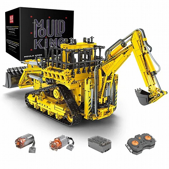 ��� ����� Mould King 17023 RC Pneumatic Bulldozer