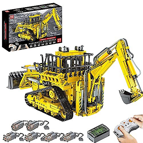 ��� ����� Mould King 17023 RC Pneumatic Bulldozer
