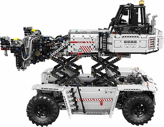 ��� ����� Mouldking 17029 17030 Container Truck White