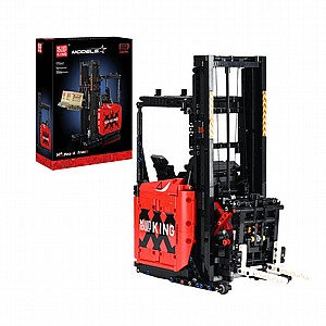 דגם הרכבה Mould King 17040 Red Reach Truck דגם הרכבה Mould King 17040 Red Reach Truck