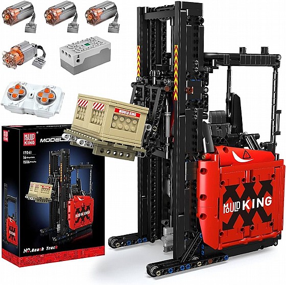 ��� ����� Mould King 17040 Red Reach Truck