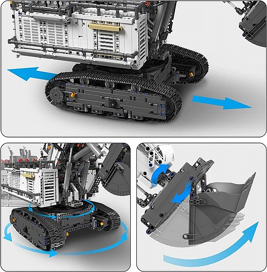 ��� ����� MOULD KING 17048 Liebherr R 9800 Excavator