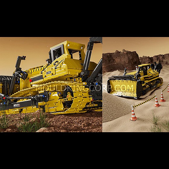 ��� ����� MOULD KING 17049 Liebherr PR766 Remote Controlled Bulldozer