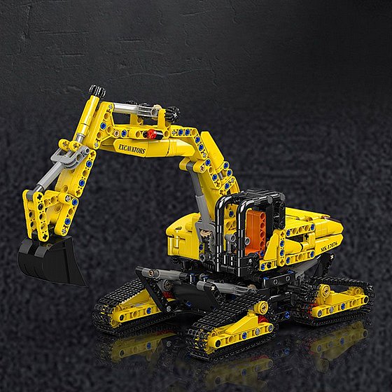 ��� ����� Mould King 17076 Future Excavator ����� �����
