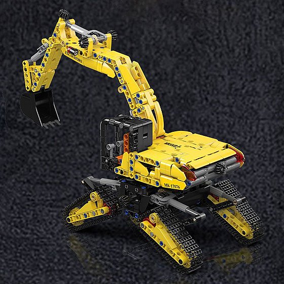 ��� ����� Mould King 17076 Future Excavator ����� �����