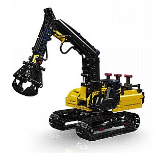דגם הרכבה Mould King 17077 Hydraulic Log Grapple דגם הרכבה Mould King 17077 Hydraulic Log Grapple