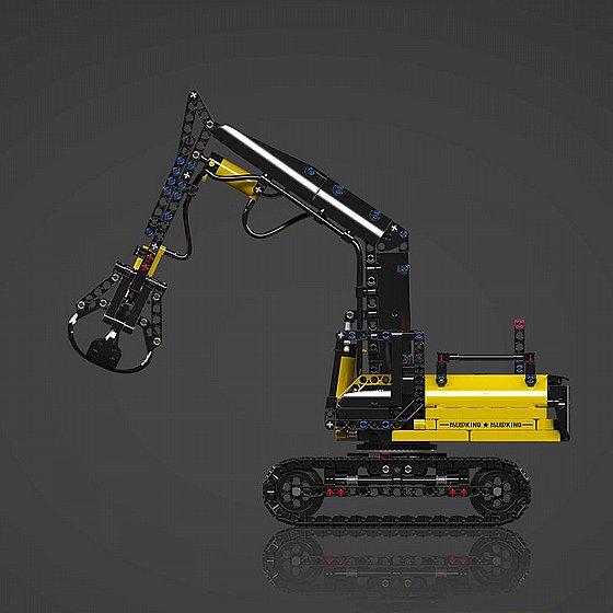 ��� ����� Mould King 17077 Hydraulic Log Grapple