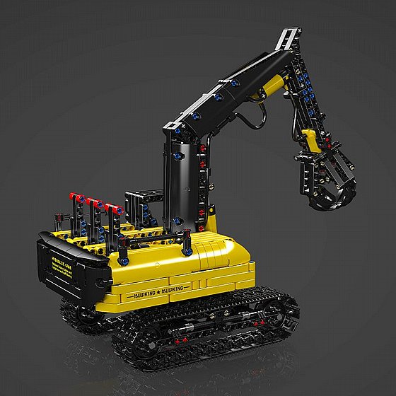 ��� ����� Mould King 17077 Hydraulic Log Grapple